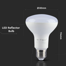 Carica l&#39;immagine nel visualizzatore di Gallery, V-TAC LAMPADINA LED E27 10W BULB REFLECTOR R80 CHIP SAMSUNG
