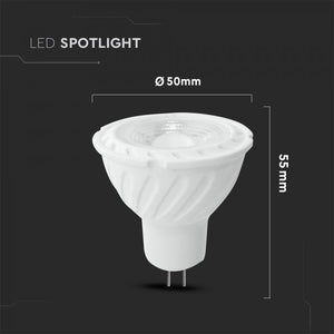 V-TAC LAMPADINA LED GU5.3 (MR16) 6,5W FARETTO SPOTLIGHT CHIP SAMSUNG