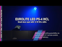Carica e avvia il video nel visualizzatore di galleria, Eurolite LED PS-4 HCL
